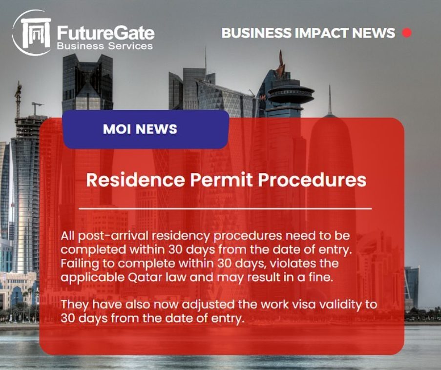 Residency Permit Procedures Updates in Kuwait